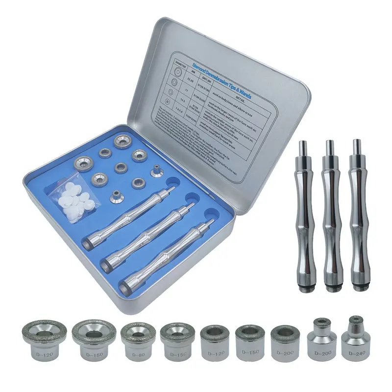 

Factory wholesale skin microdermabrasion machine replacement diamond tips/microdermabrasion diamond tips, Silver