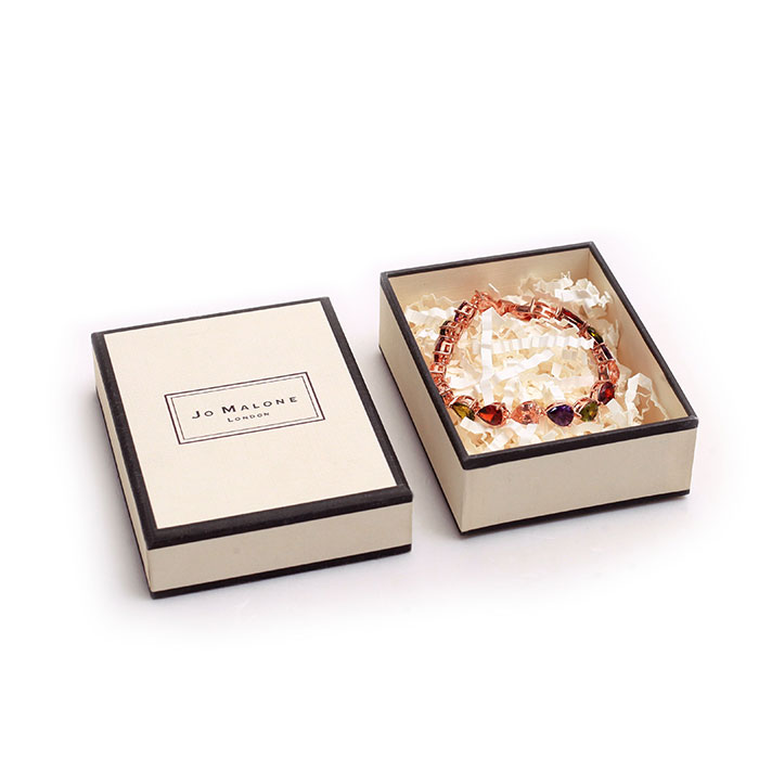

Fashion paper jewelry bracelet gift packaging box, Customized color