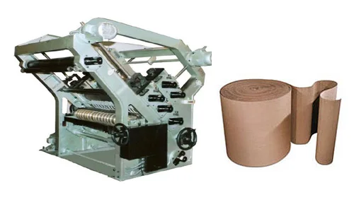 
BOXMAC Heavy Duty Single Facer Double Profile Paper Corrugated Box making Machine 