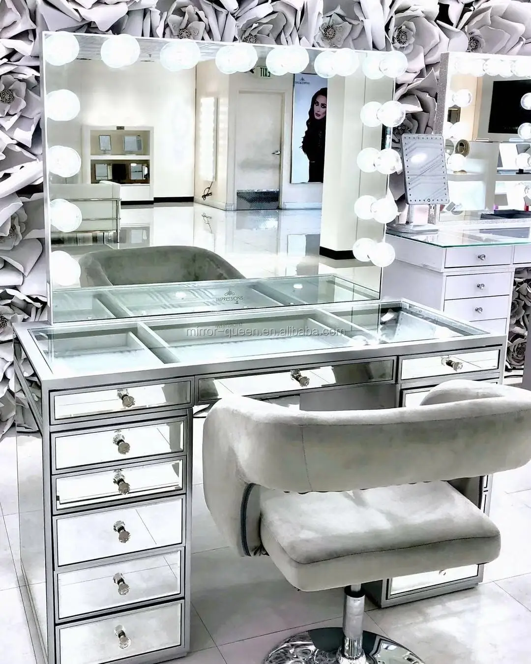 
makeup working table dressing table with drawers wooden vanity table with led makeup mirrors bathroom hair styles lighted mirror 