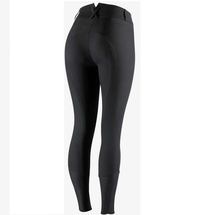 Premium Softshell Horse Riding Breeches With Contrast Piping & Full