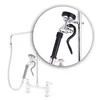Double Handle with Pull Down Pre rinse Spray and Add-on Swing Spout Commercial Kitchen Faucet