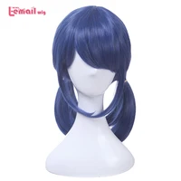 

Wig Ladybug Cosplay Wig 35cm Dark Blue Cosplay Wig Heat Resistant Synthetic Hair Perucas Halloween