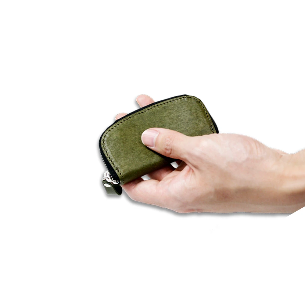 
[ TOCHIGI LEATHER ] Middle Change Holder - Made in Japan 