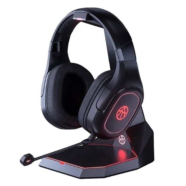 

ZFX 2021 Hot Sell 2.4G Wireless Gaming Headset Extension Cable Mic and Audio