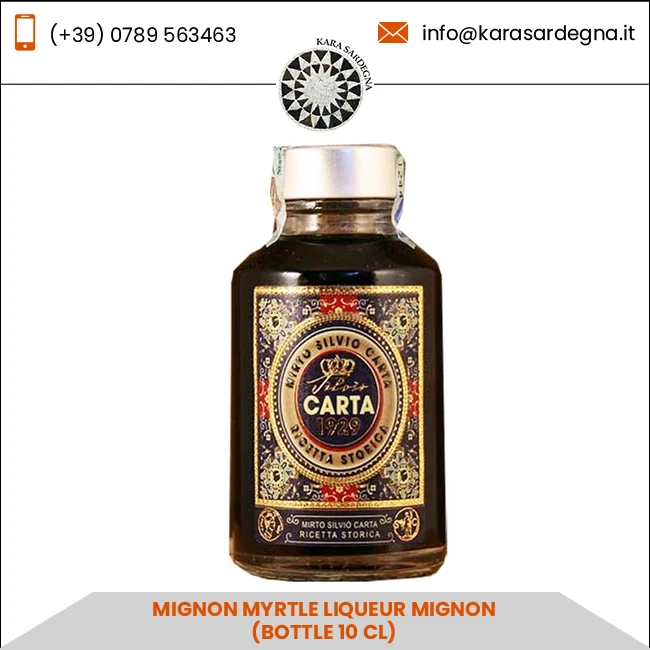 
High Quality Mignon Myrtle Liqueur Mignon (Bottle 10 CL) 