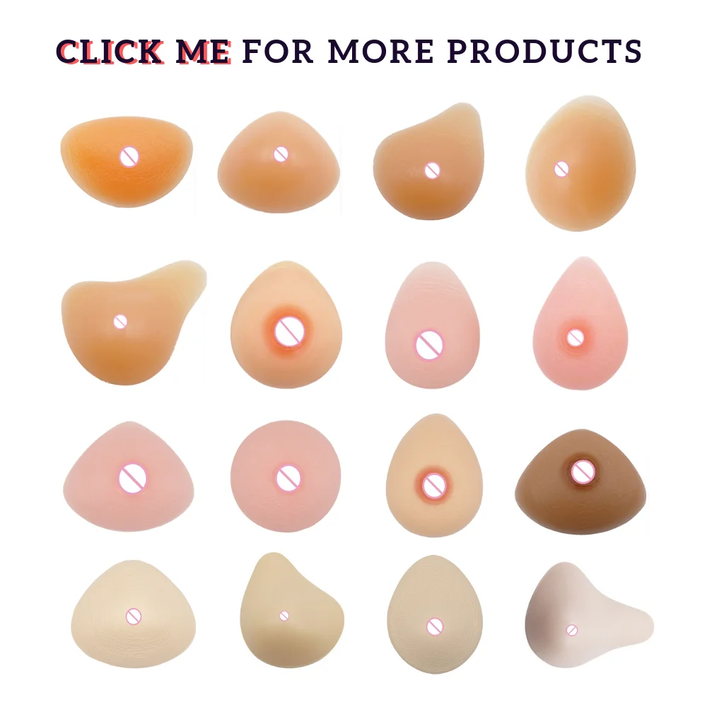 Sotica Silicone Breasts Forms Breast Enhancer Fake Breast for Crossdresser Mastectomy 