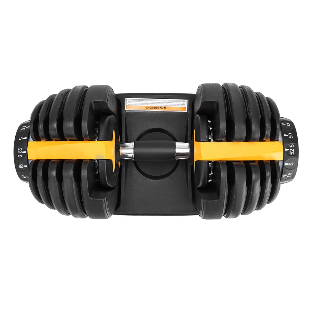 

Custom logo Adjustable Dumbbell set gym equipment 90 lbs 20 kg 40 kg adjustable dumbbell, Red black yellow etc