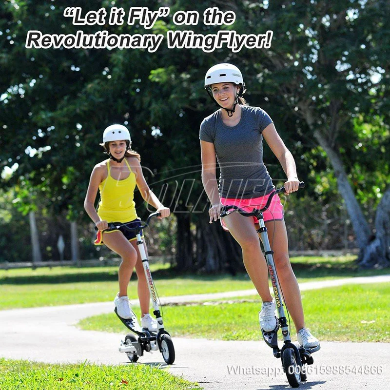 Wing Flyer Scooter Fitness Foot Step Dual Pedalfor Kids And Adults Kids