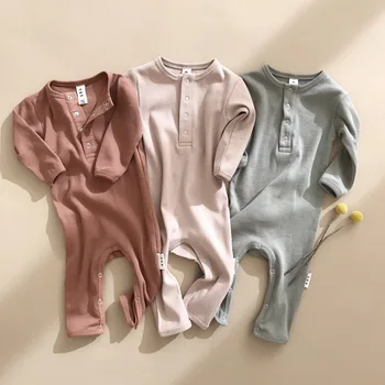 organic baby romper