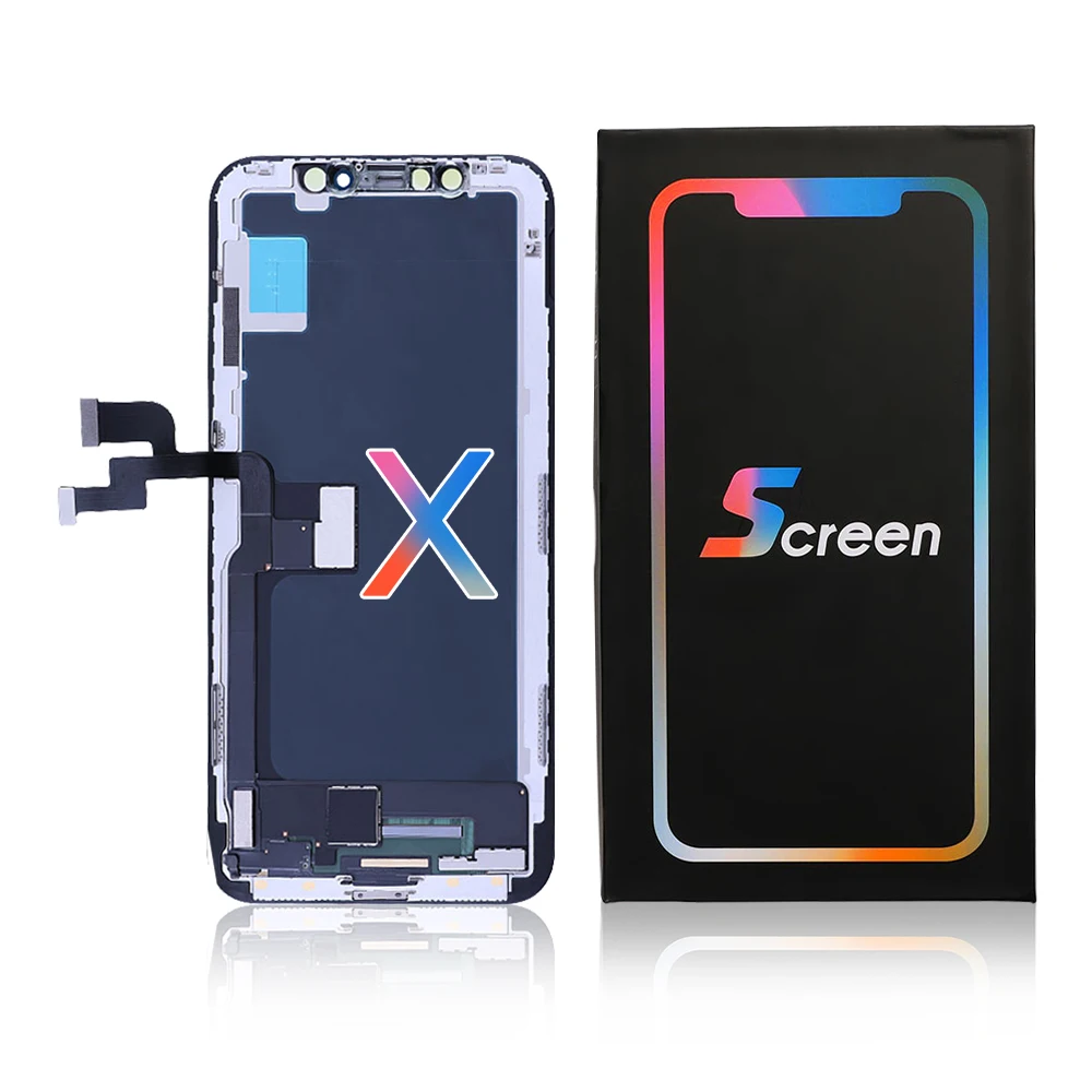 

Mobilephone accessories Mobile Phone LCD Display for iphone X,phone spare parts mobiles display phone lcd for iphone X