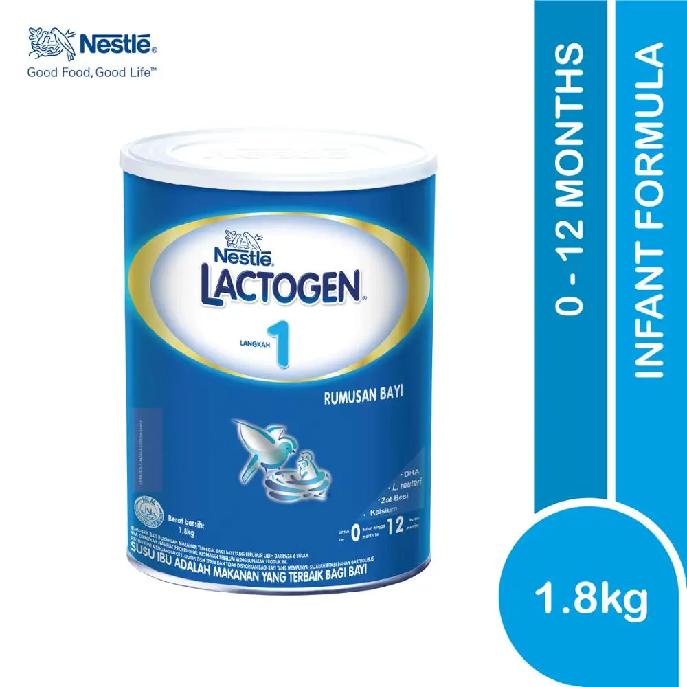 
Lactogen 1 weight 1.8 Kilogram Halal Milk Powder 