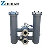 Stainless steel basket filter strainer duplex basket strainer