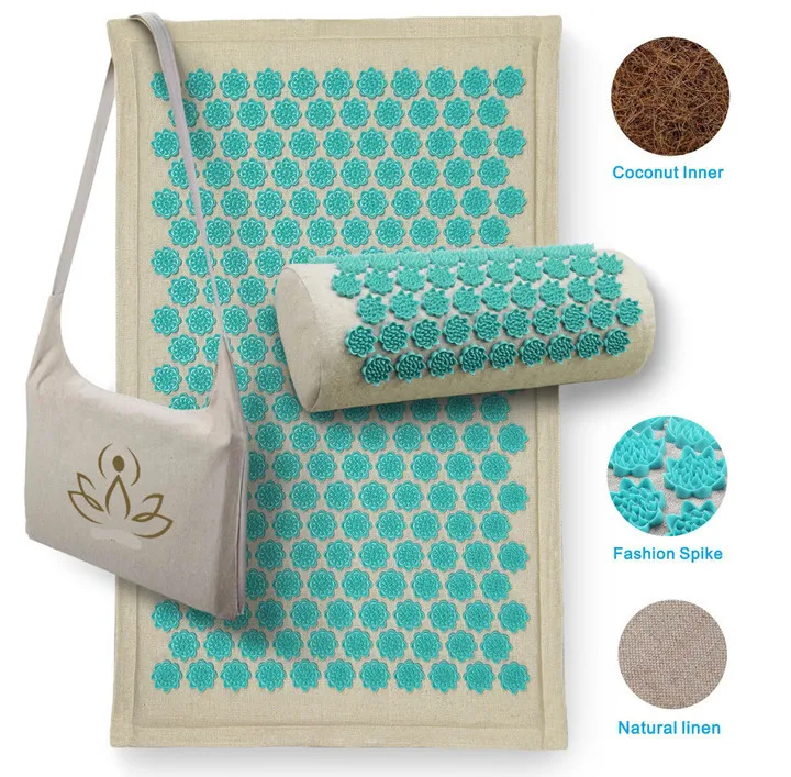 

Factory Wholesale Full body massage mat therapy Acupressure Mat, As the pic shown