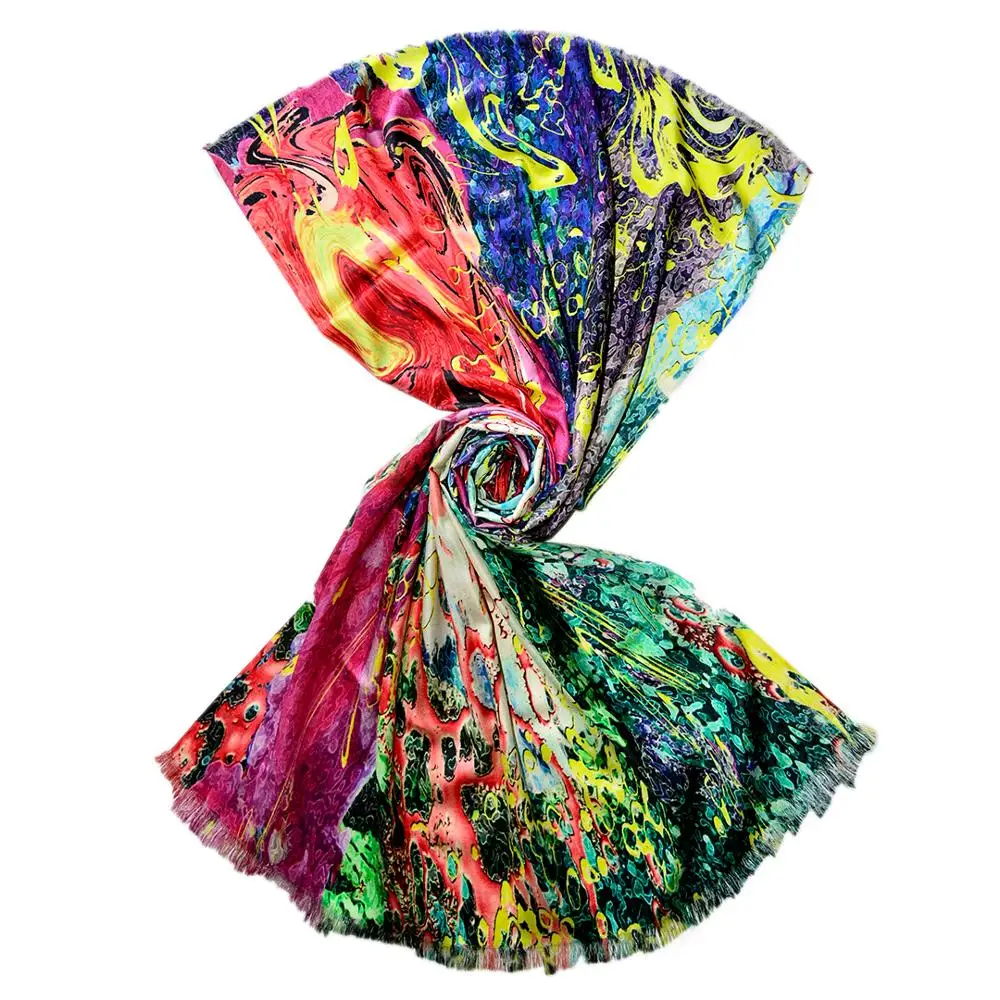 digital print silk scarf manufacturer