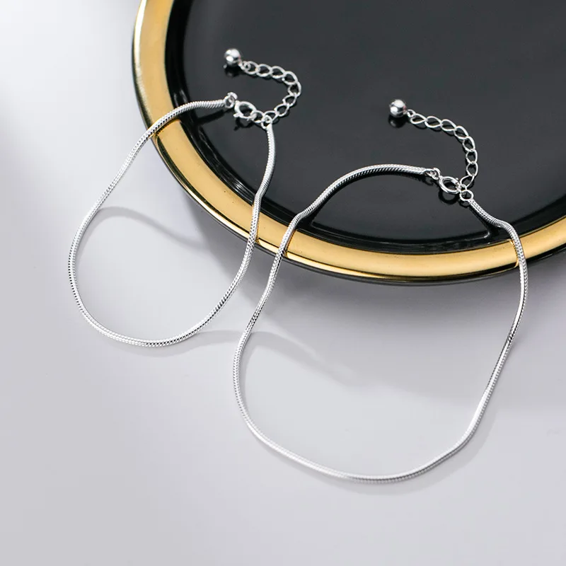 

A1134 Fashion Jewery Sterling Silver 925 Japanese Student'S Anklet