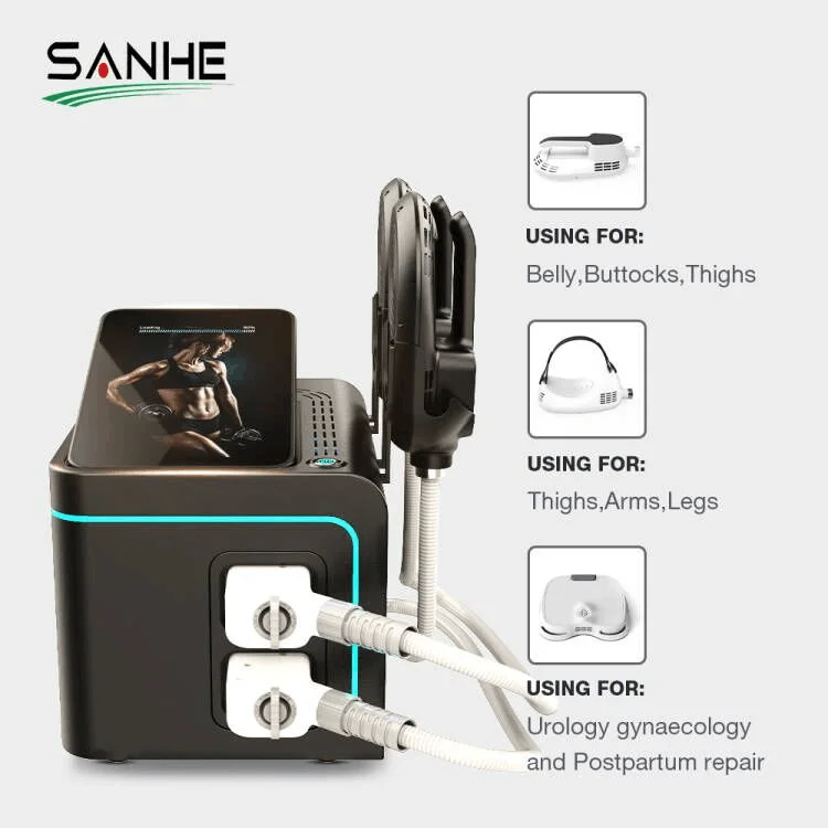 

Sanhe Non-invasive Body Shaping Muscle Building Burn Fat Electromagnetic Ems body Sculpting machine