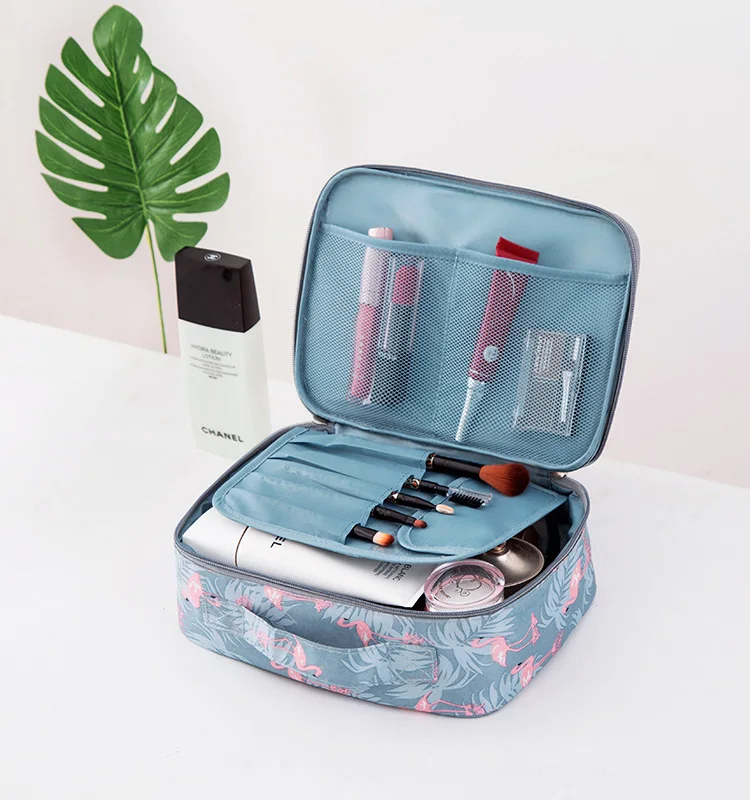 

Private label cartoon pattern printed travel PVC makeup cosmetic case, Optional