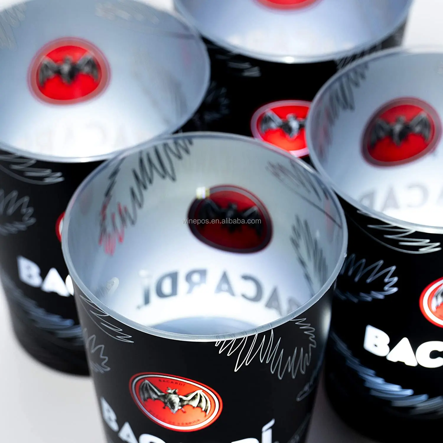 Collectables Bacardi Illuminated Cup whisky collection