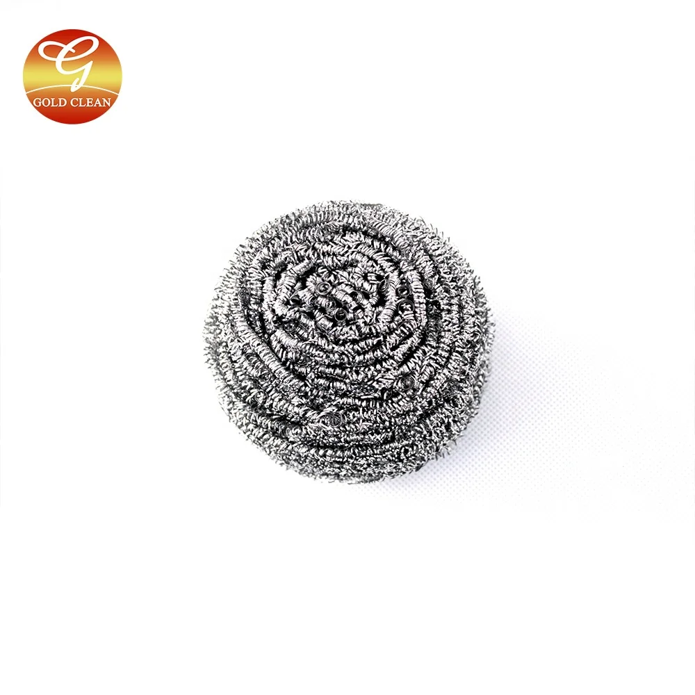 

2020 Stainless Steel Scourer Sponges Scrubber Scrubbing Steel Wool Scrubber Metal Scouring Pad for Kitchens, Customized