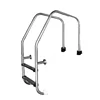 China factory supply 2/3/4 steps stainless steel pool ladder for inground swimming pool