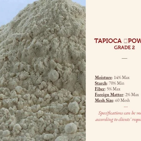 
CASSAVA RESIDUE POWDER STARCH HIGH GRADE FOR ANIMAL FEED AND INDUSTRIAL PURPOSE  (1700000950995)