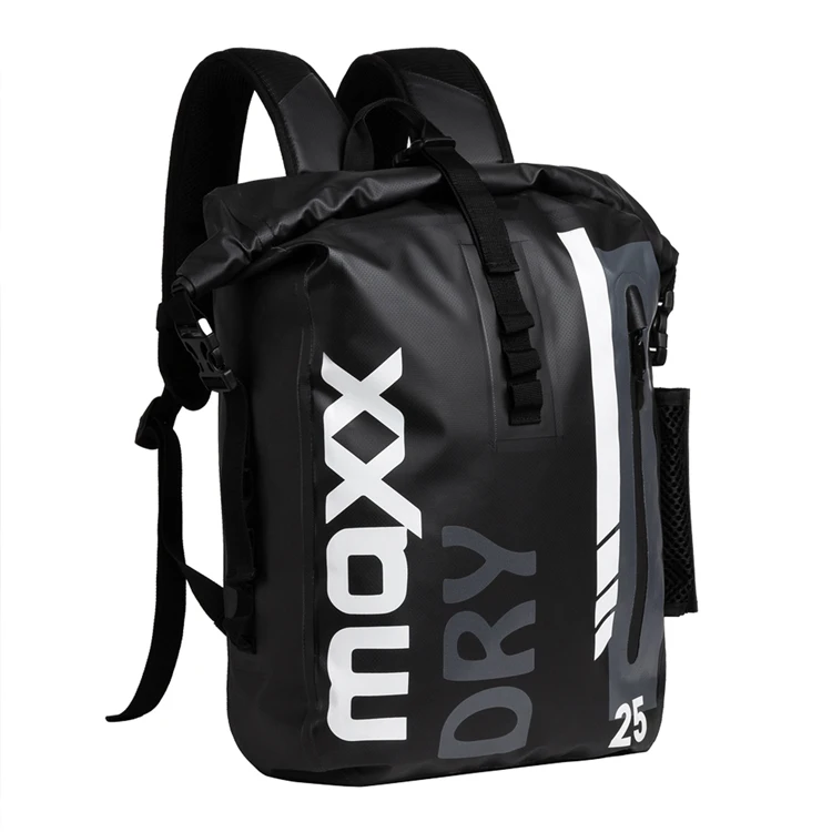 Roll top Travel Light weight Outdoor pvc 500D Tarpaulin Custom logo laptop 25L 30L 40L dry bag waterproof backpack