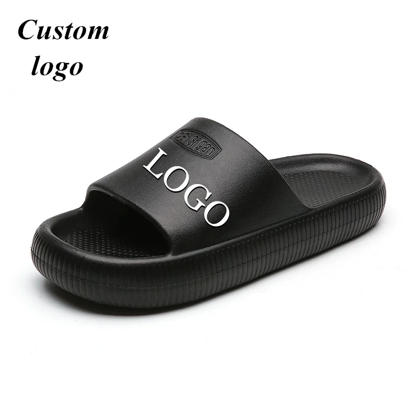 

Wholesale Factory Price Customized patterned EVA massage slipper custom Logo couples shoes Thick soles slippers