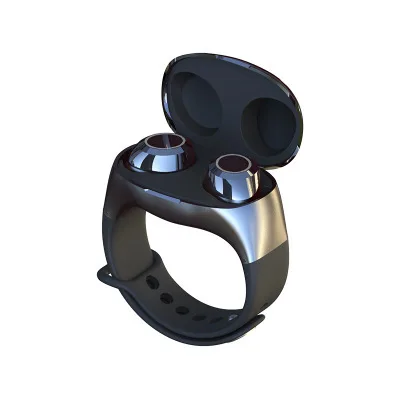 

NEW HM50 smart watch with tws earphones,wireless BT 5.0 earbuds in ear headset touch waterproof Wrist wear headphone