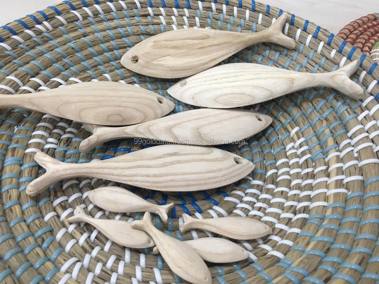 High Quality Wooden Fish Painting For Kids Toy And Decoration/natural ...