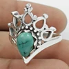 /product-detail/hot-trend-natural-turquoise-rings-handmade-silver-jewelry-india-925-sterling-silver-rings-jewellery-wholesaler-rings-50038728009.html