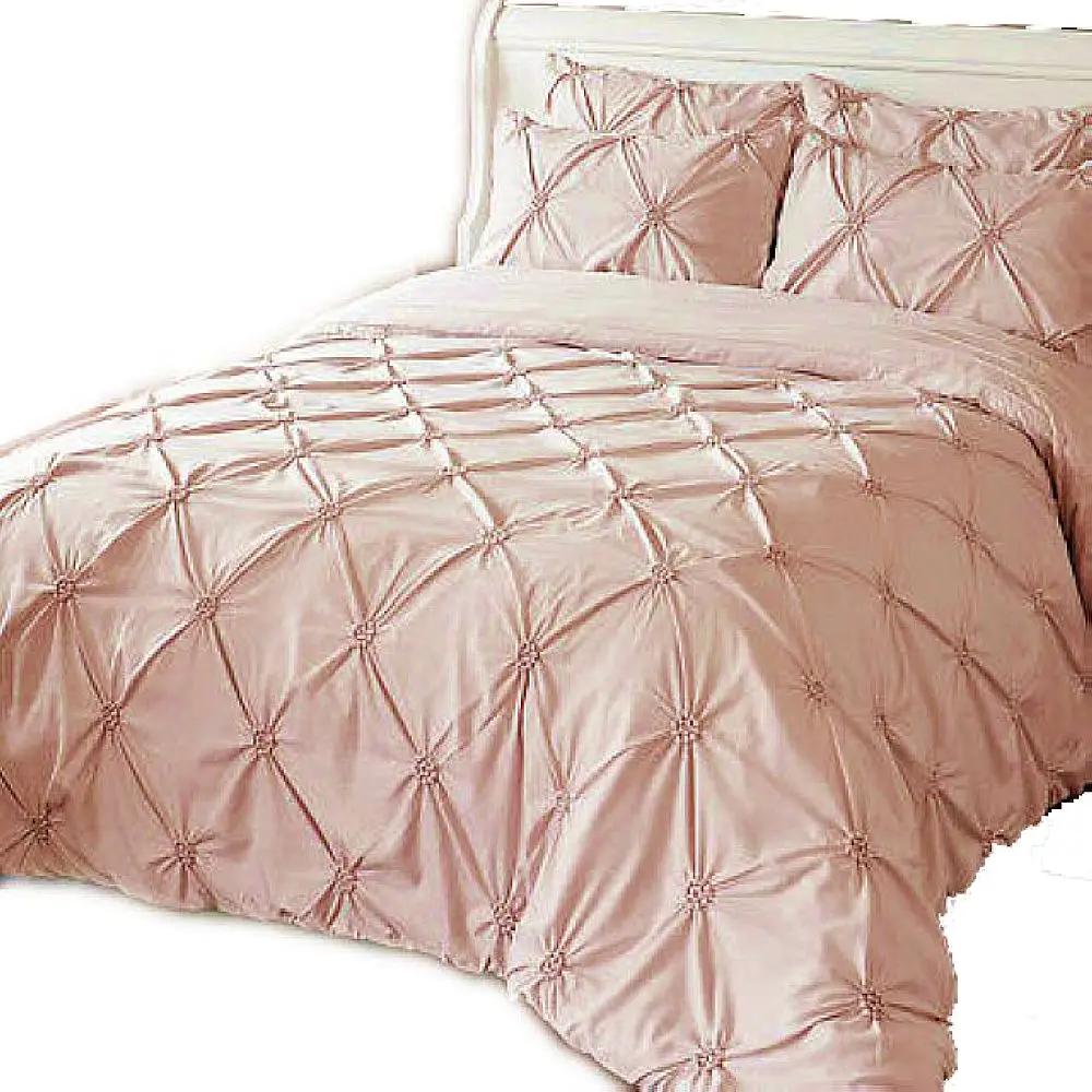 Light Pink Cotton Handmade Comforter Set For Bed Decor Buy Cotton Bedding Sets Indian