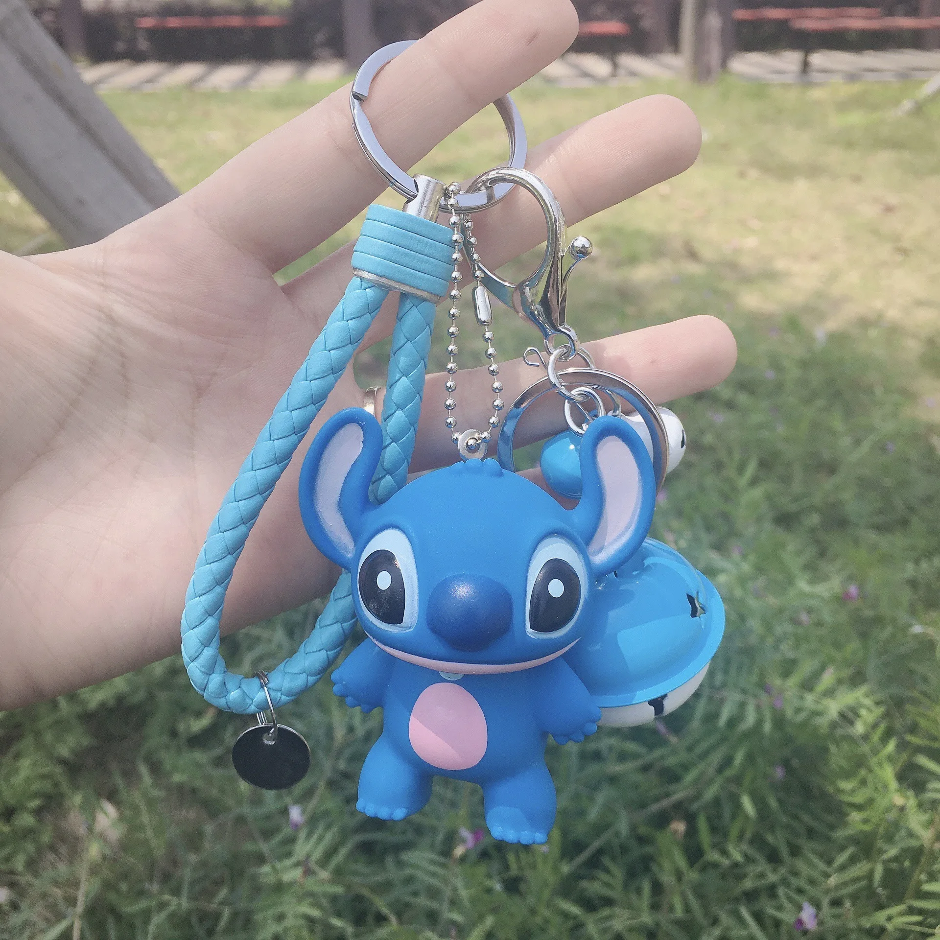 Cartoon Stitch Keychain Fashion Key Ring Key Chain Charm Key Holder