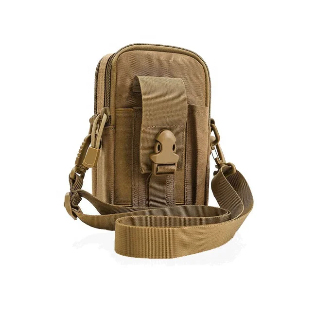 

Outdoor Tactical Waist Bag Multi-Purpose EDC Molle Pouch Small Shoulder Bag