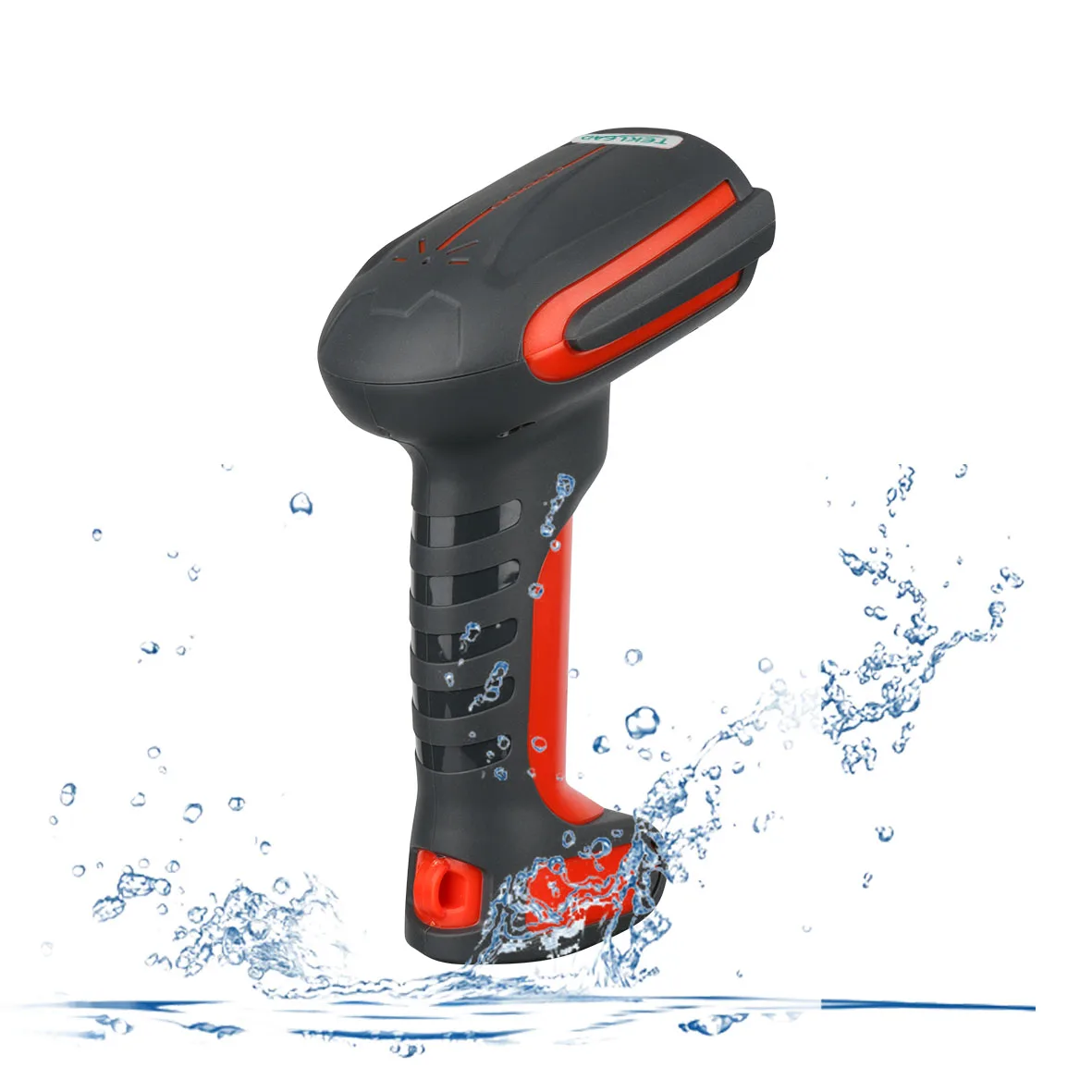 

Industrial IP65 waterproof dustproof bar code reader can scan read DMP for production line logistics barcode scanner, Grey and orange