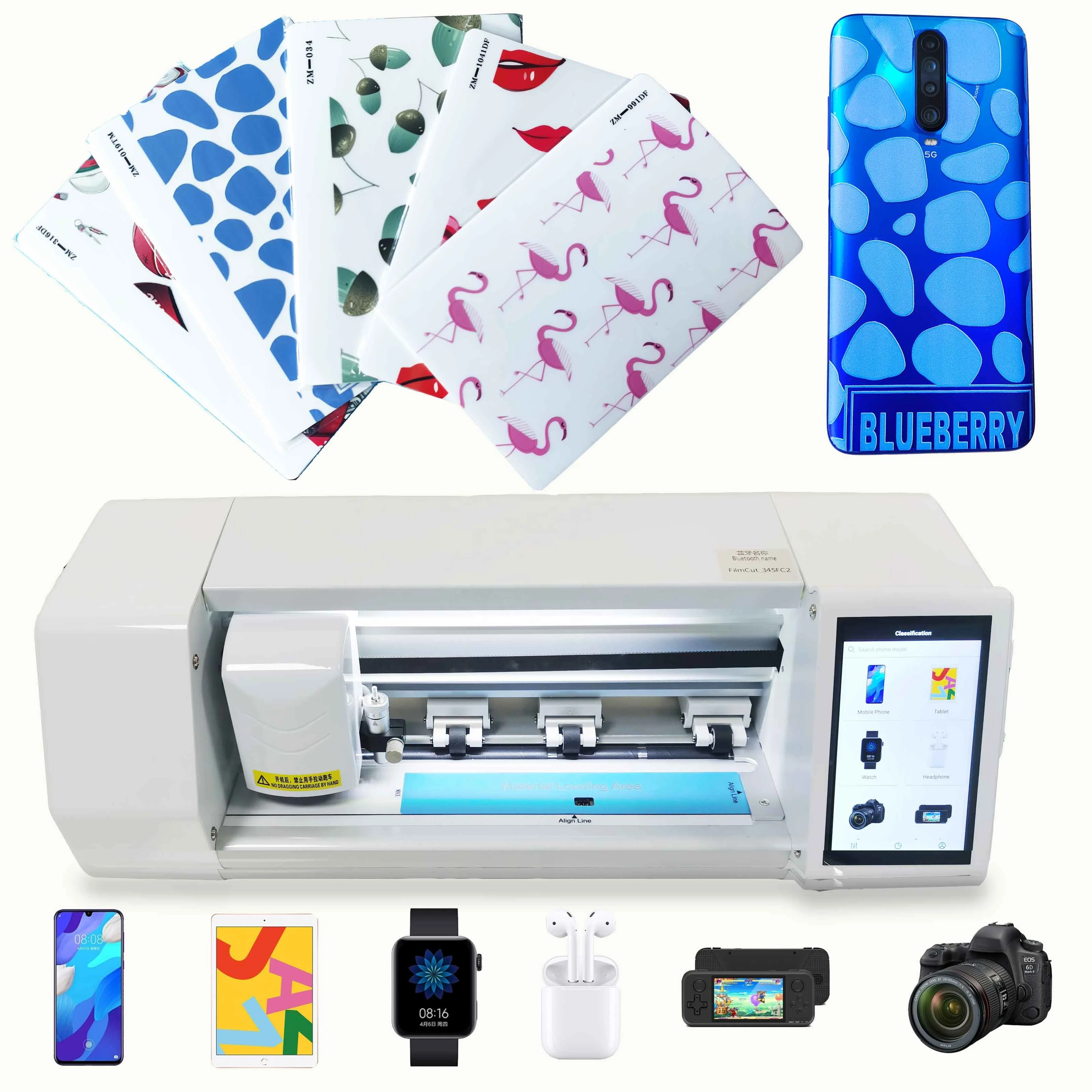 

Hydrogel Film TPU Cutting Machine With Touch Screen Intelligent Screen Protector Cutter Plotter