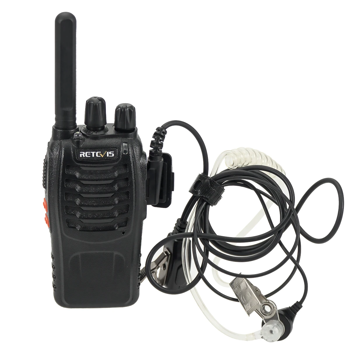

Retevis H777 Commercial Walkie Talkie with Air Tube Earpiece Two Way Radios UHF Two Way Radios USB charger 16CH