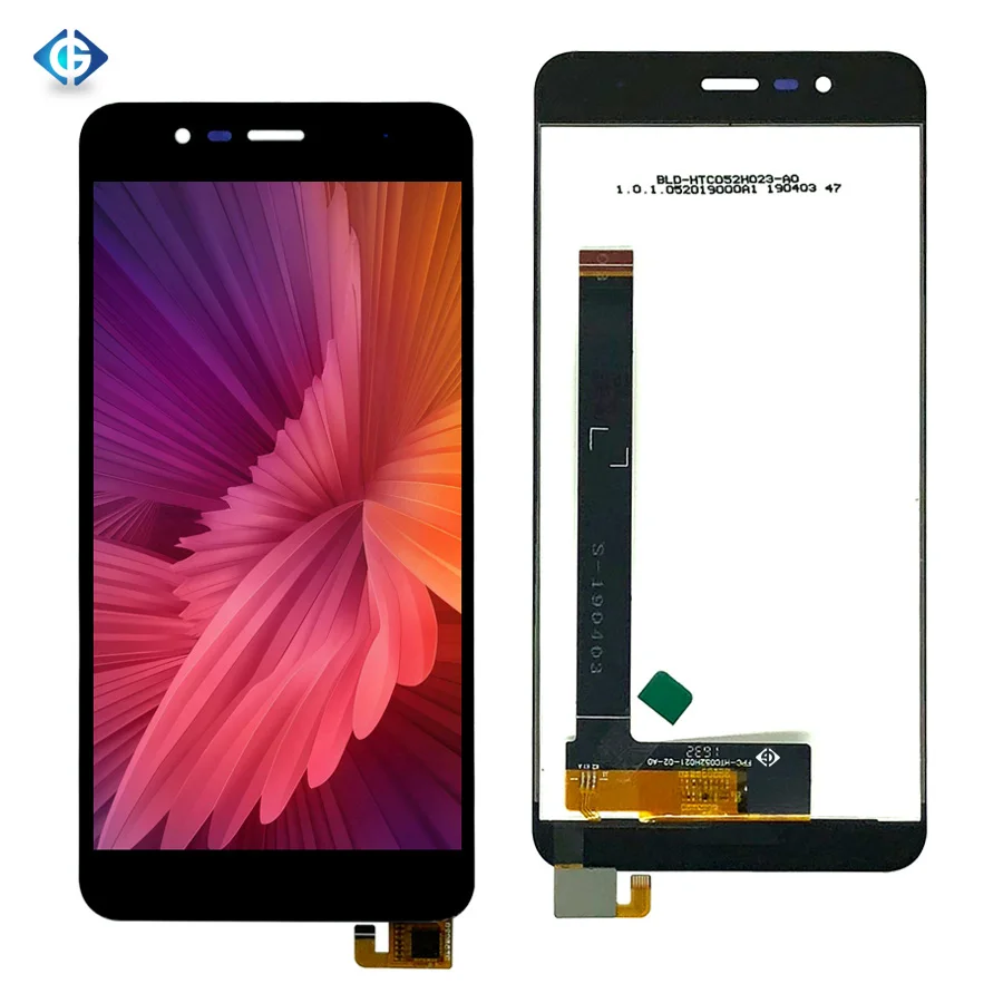 

mobilephonelcds LCD Complete with Touch Digitizer ZC520TL Screen for Asus Zenfone 3 Max Display, Black