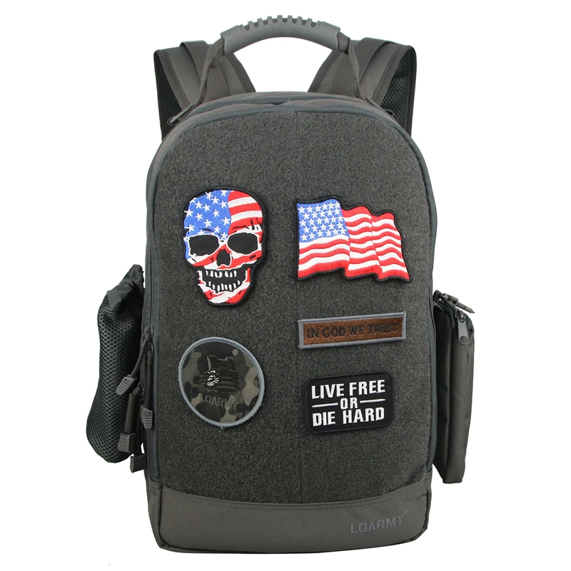 

Mochila Militar 17.3inch Custom Logo Waterproof Casual Sports Backpack Business Slim Durable College School Computer Laptop Bac, Grey-mochila militar