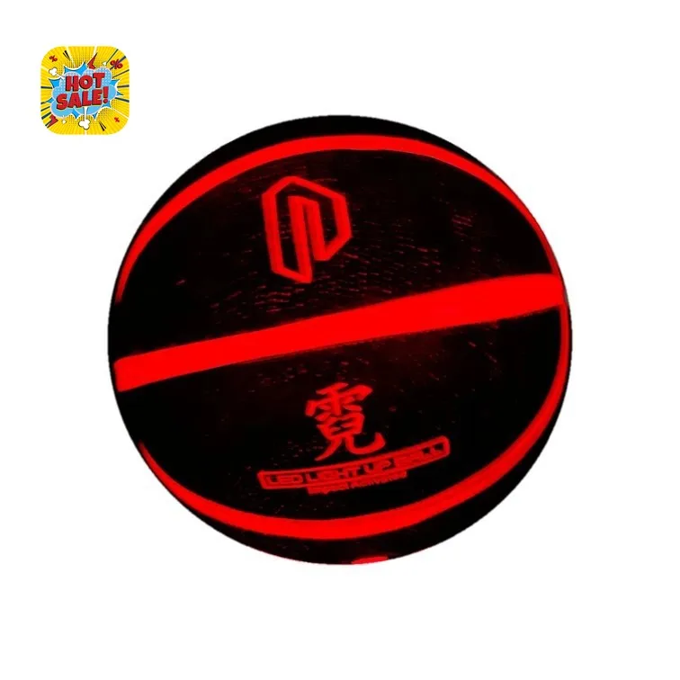 

Luminous Rubber Dark Night Basketball, Customize color