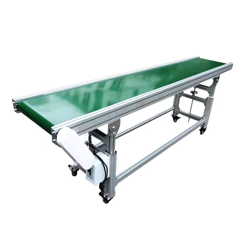 

hot sale flat mini pvc belt conveyor equipment ball transfer conveyor auto assembly conveyors