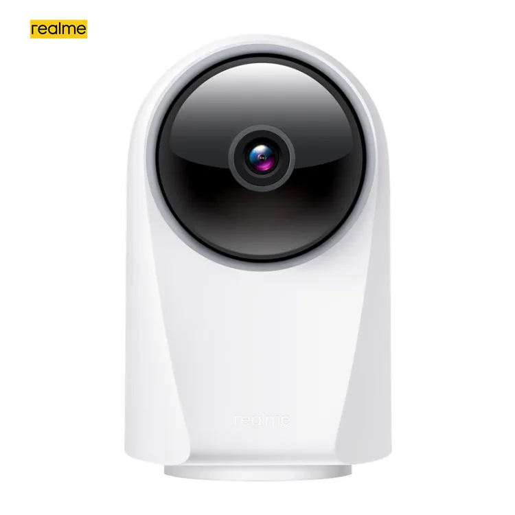 

Webcam Realme IP Camera 360 Degree 1080P HD WiFi Security Camera Supports Up To128GB Memory Card Mini Camera