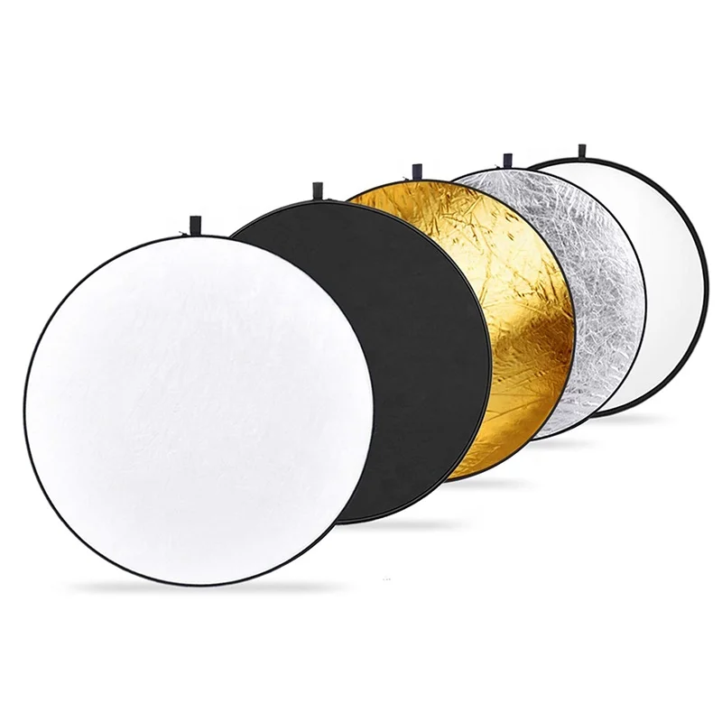 

Portable 110cm Multi Disc 5 in 1 colors Photography Reflector accessories