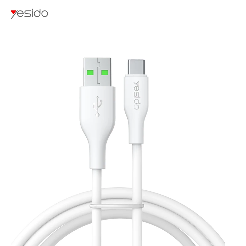 

Yesido Tpe 1M 2M Fast Quick 5A Usb C Transmission Data Phone Charging Cable Usb Type C Charger Cable Cord Line Wire For Samsung