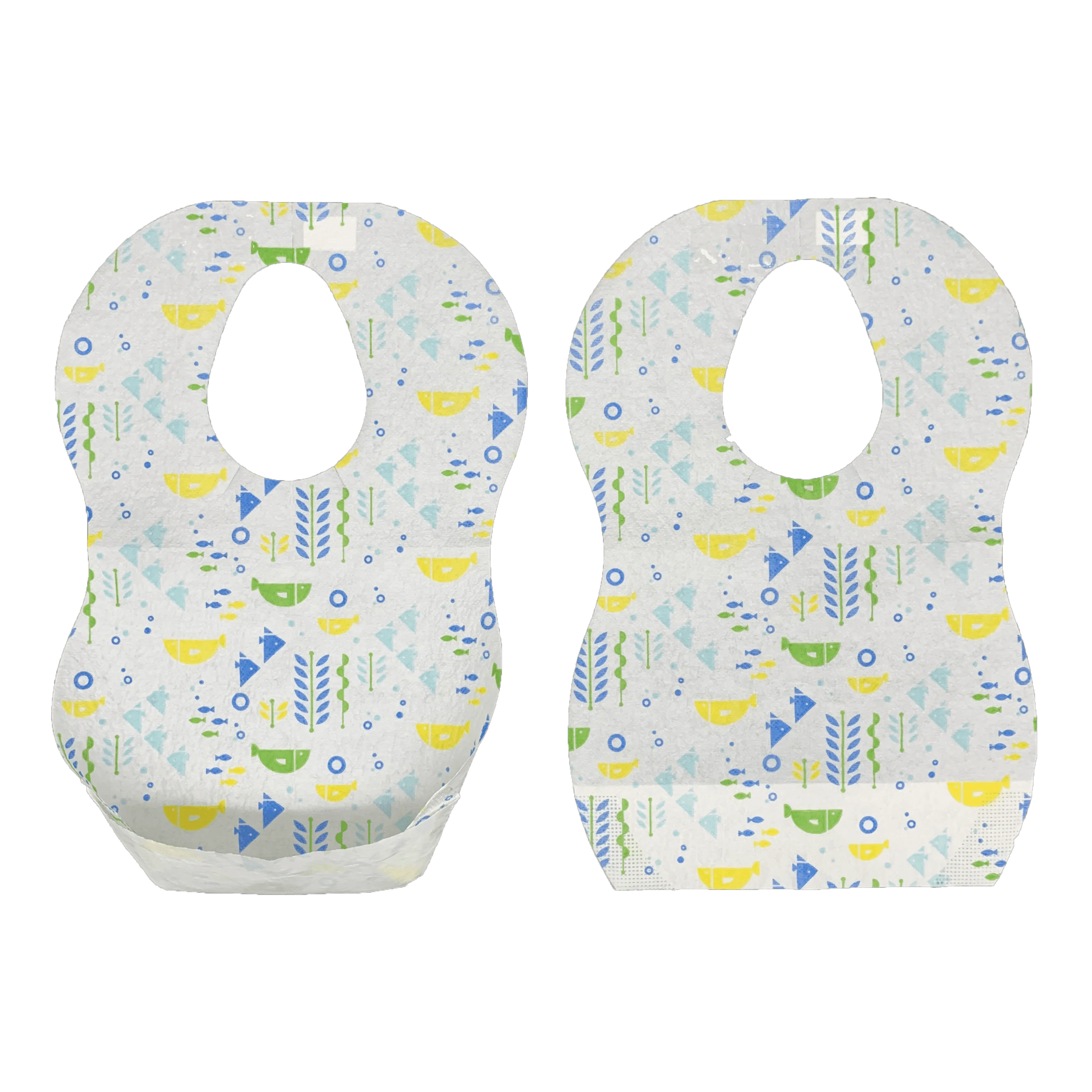 2020 Amazon Hot Disposable Baby Products Infant Printed 624 Months Disposable Baby Bibs With