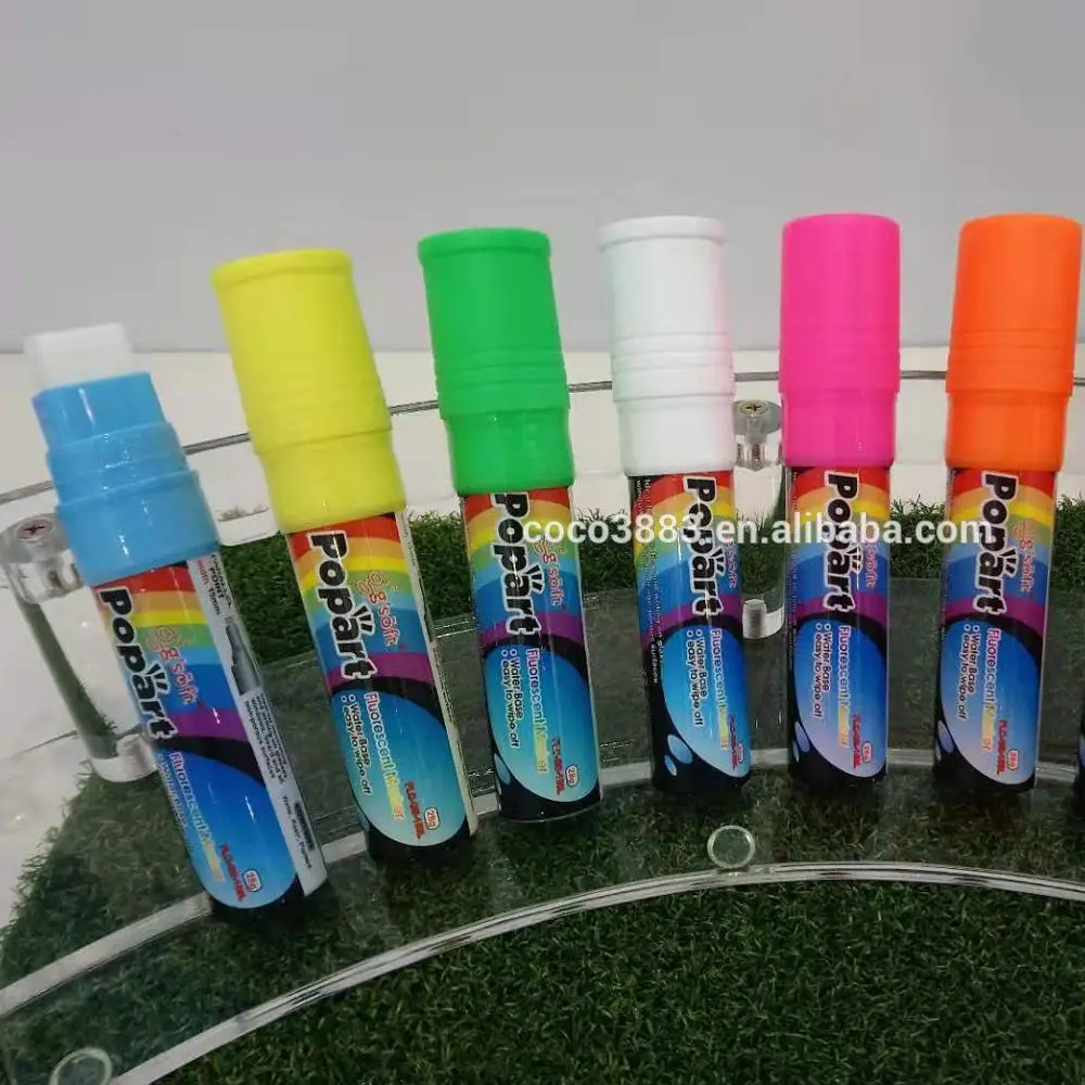 

Non toxic Hot selling Neon Erasable Window chalk pen