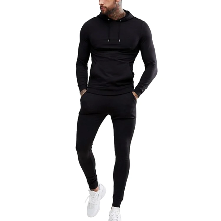 Wholesale OEM pullover tracksuits 2 Piece Sports Gym Mens Jogging Suits Two Piece Sweat Suits Tracksuits Customize your design