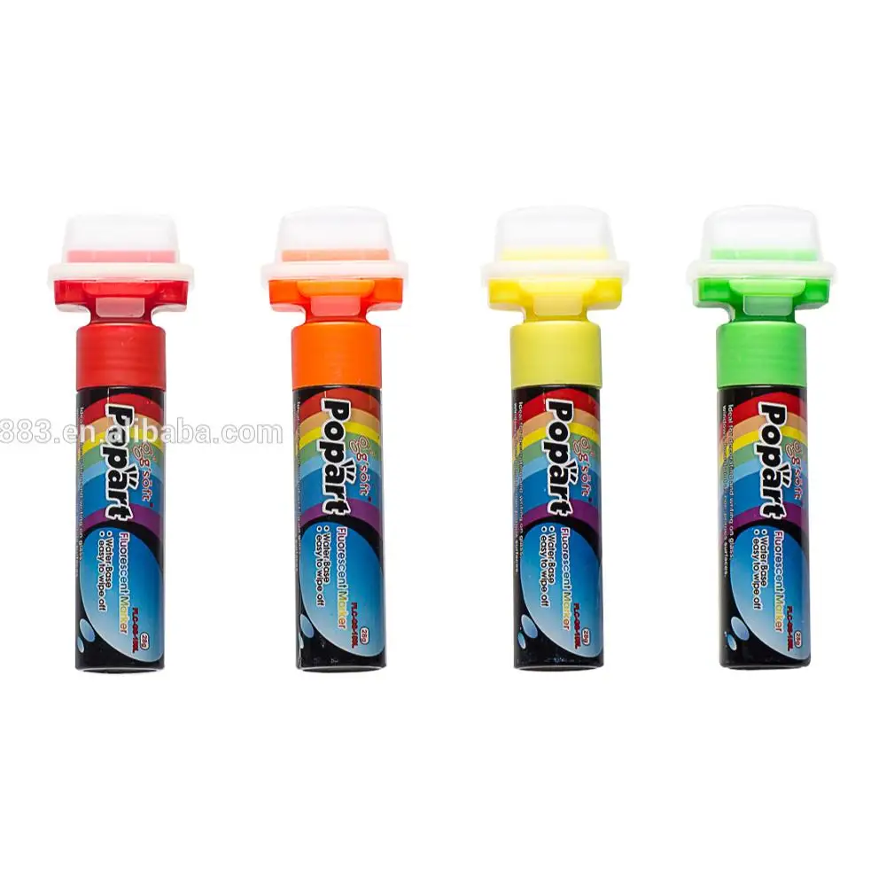 

Parallel tip 30 MM Fluorescent color Liquid chalk pen