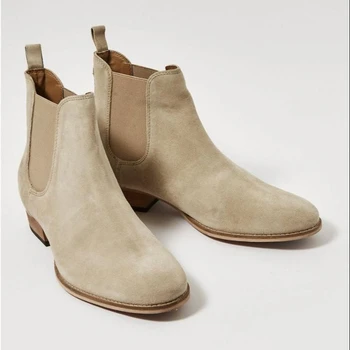 suede leather boots mens