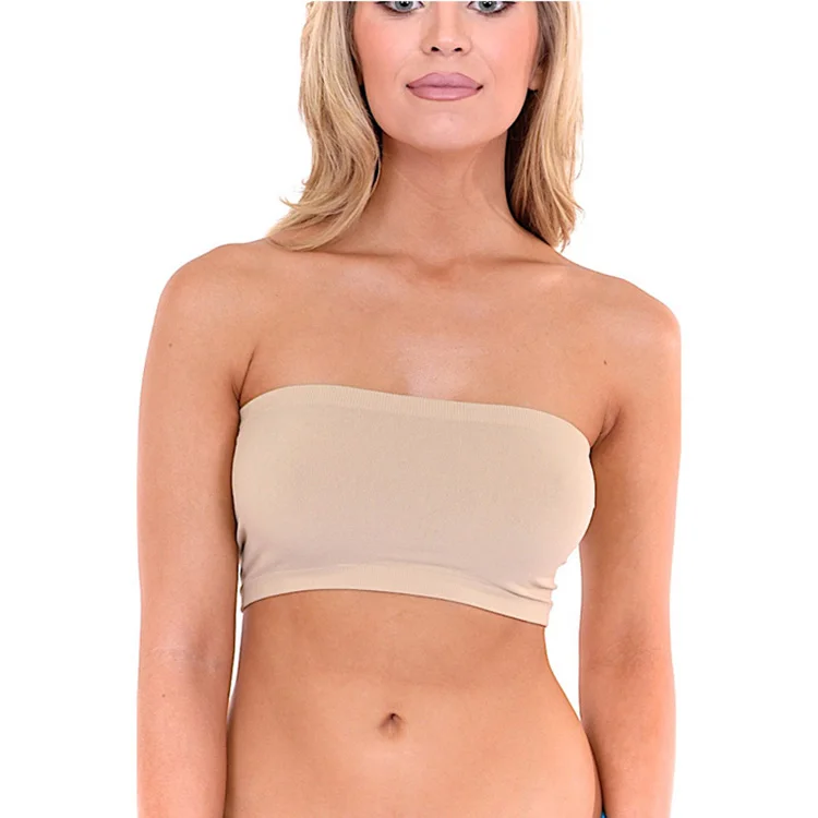 Wholesale Free Tax Hot Products Women S Plain Tube Top Sexy Lady
